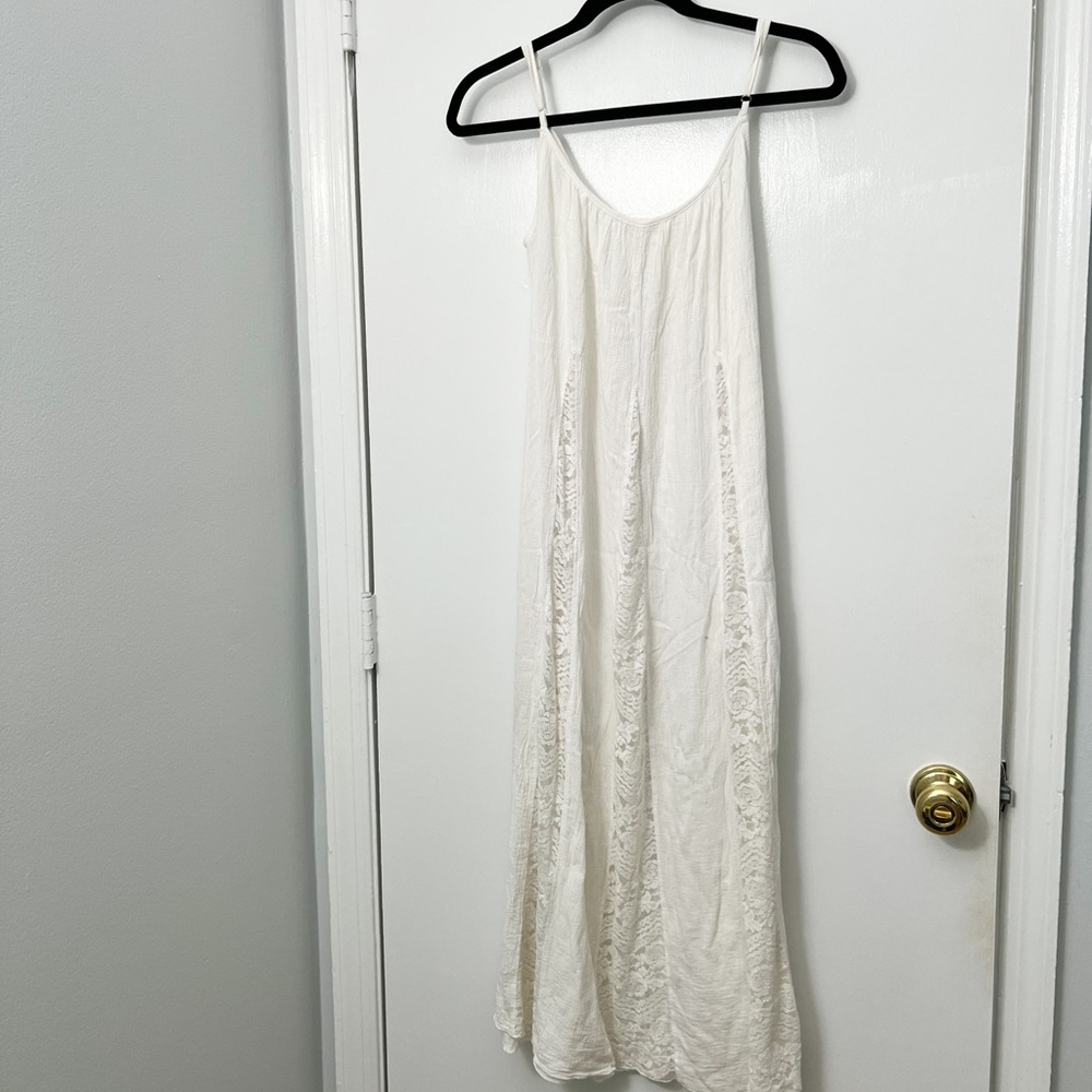 Pacsun/LA hearts white lace beach coverup